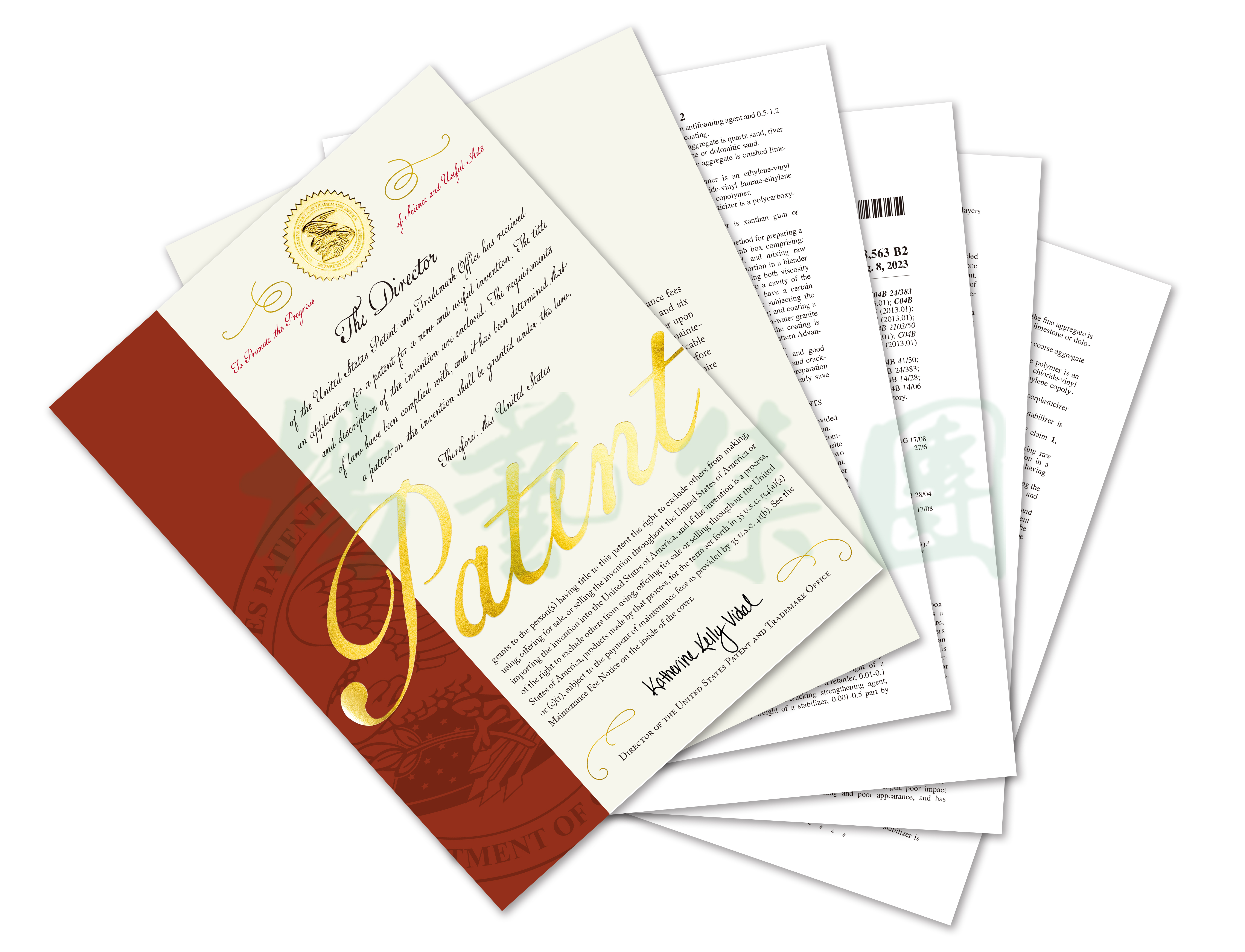 美国专利：聚合物水泥花岗岩复合墓箱及其制作方法